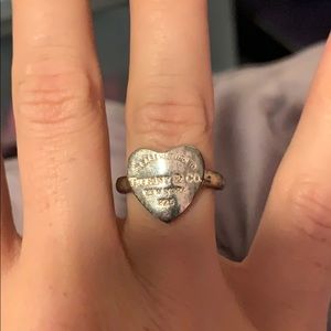 Tiffany’s sterling silver ring
